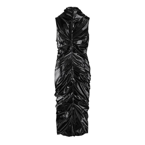 Evening Draped Midi Dress