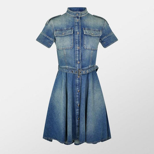 Alexander McQueen Denim Shirt Dress