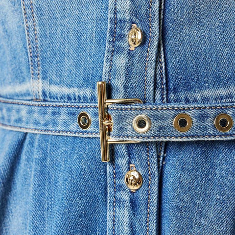 Alexander McQueen Denim Shirt Dress