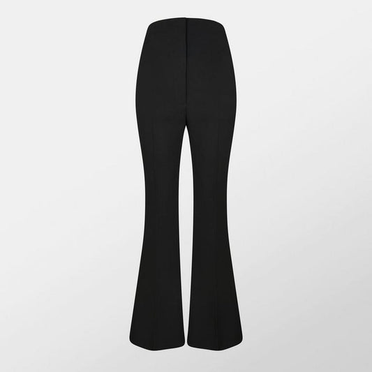 Fold Over Waist Tailored Trousers