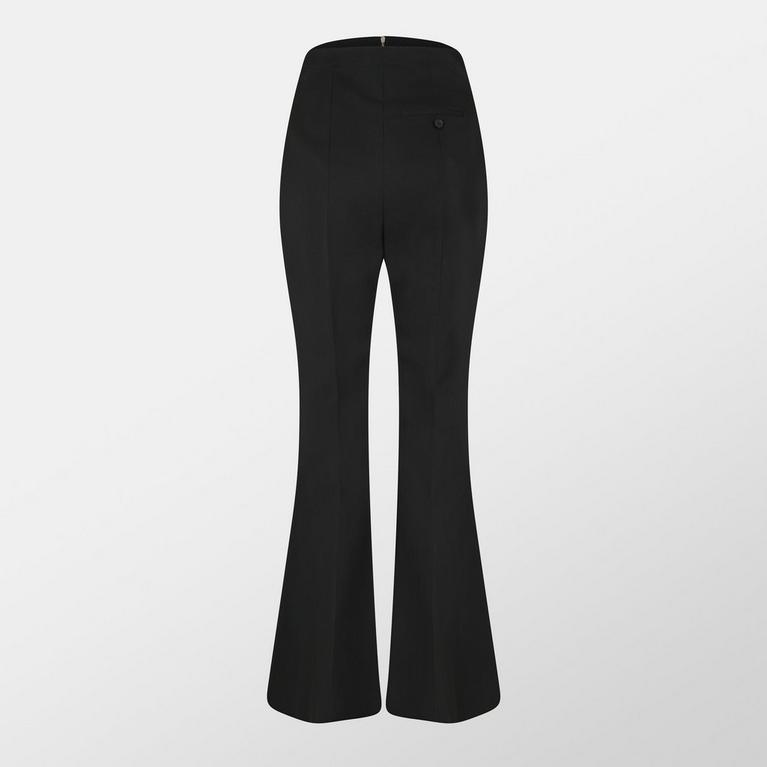 Fold Over Waist Tailored Trousers