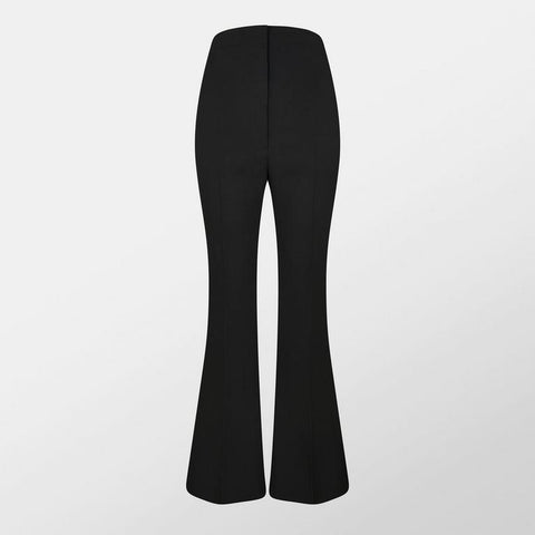 Fold Over Waist Tailored Trousers