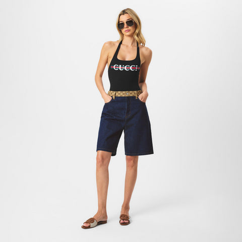 Sparkling Logo Swimsuit