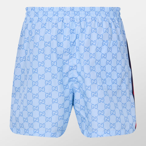 GG Supreme Web Stripe Swim Shorts