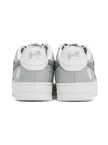 Gray & White STA #4 Sneakers
