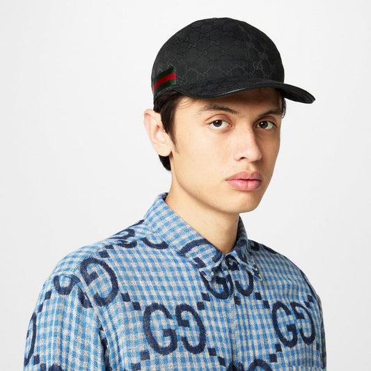 Men's GG Monogram Canvas Cap