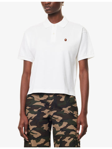 One Point Logo Cotton-Pique Polo Shirt