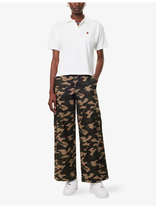 One Point Logo Cotton-Pique Polo Shirt
