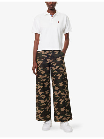 One Point Logo Cotton-Pique Polo Shirt