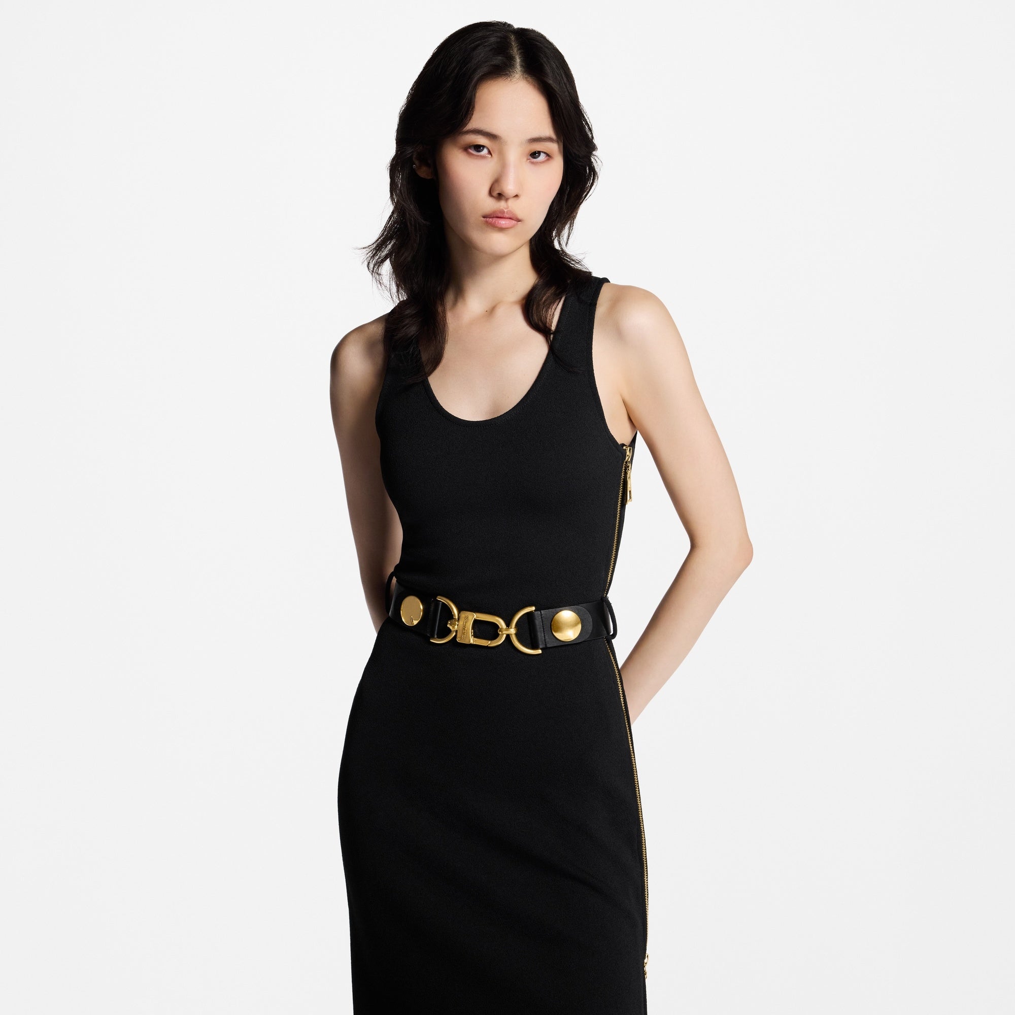 Carabiner Belt Dress
