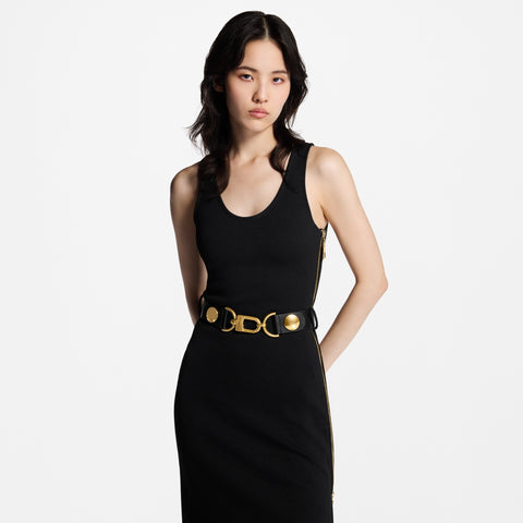 Carabiner Belt Dress