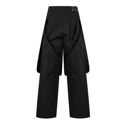 Pleated Cargo Trousers