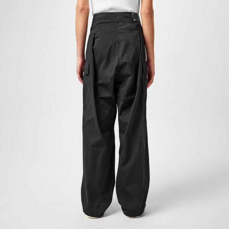Pleated Cargo Trousers