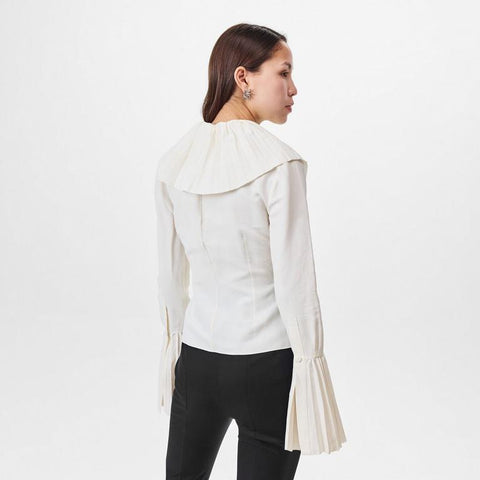 Plisse Blouse