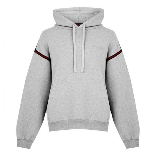 Embroidered Web Logo Hoodie