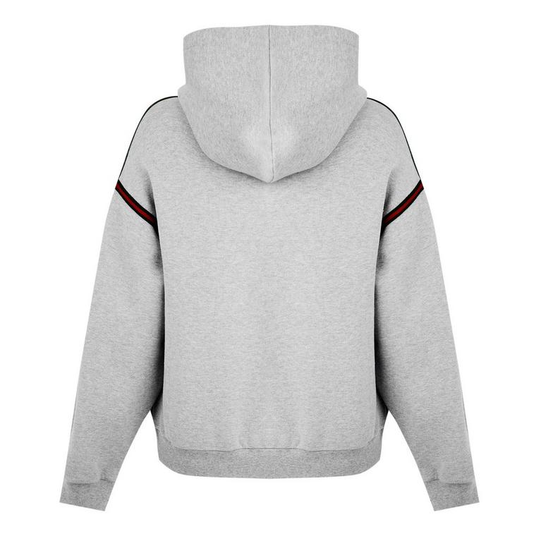Embroidered Web Logo Hoodie