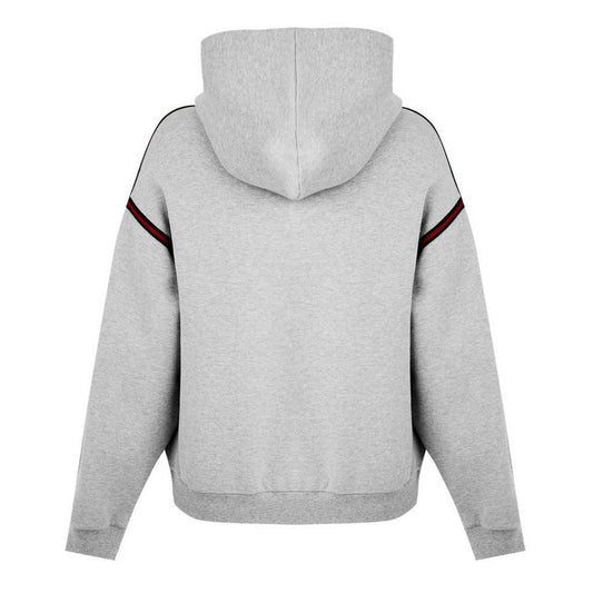 Embroidered Web Logo Hoodie
