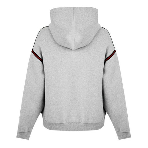 Embroidered Web Logo Hoodie