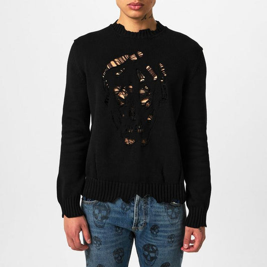 Distressed Skull Jumper