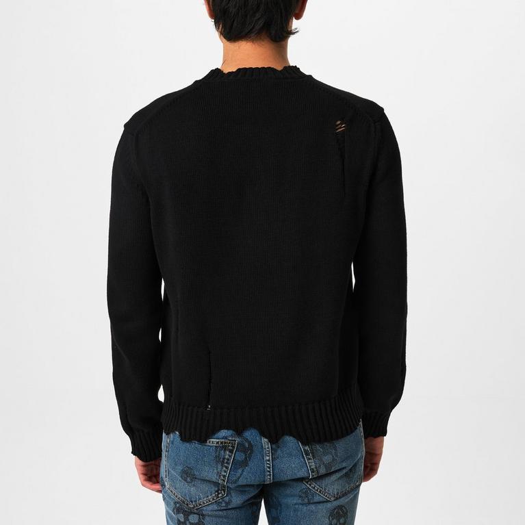 Distressed Skull Jumper