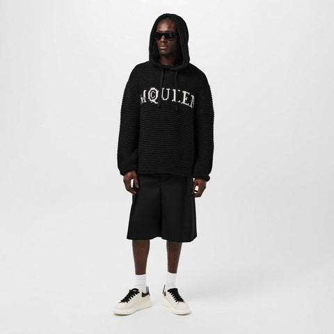Logo Cropped Hoodie