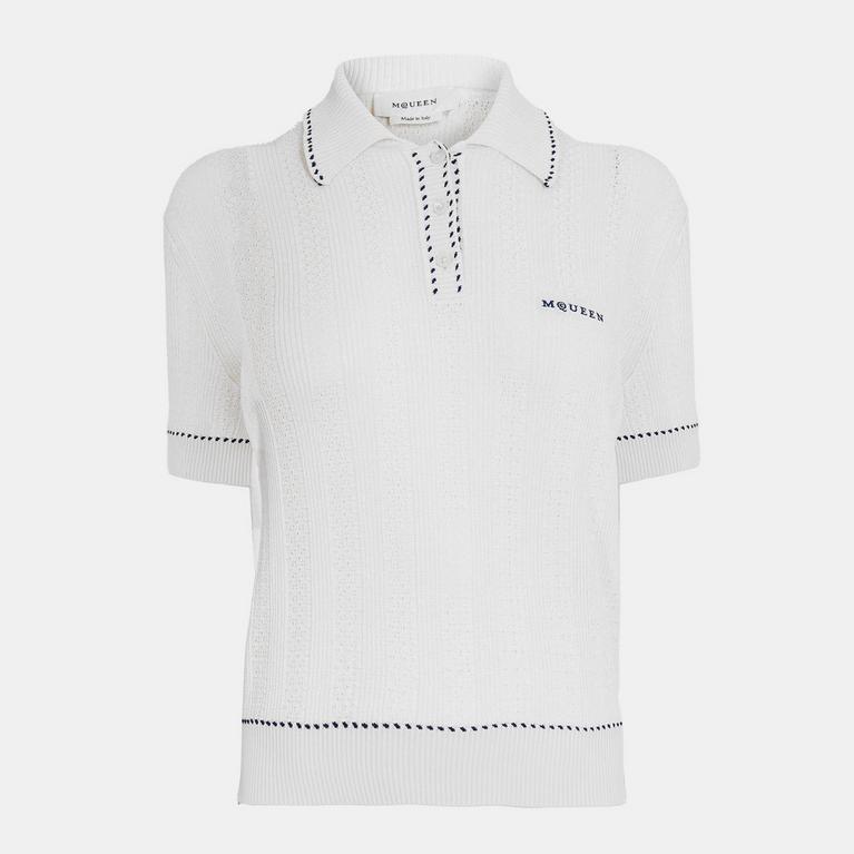 Alex SS Wovn Polo Ld53
