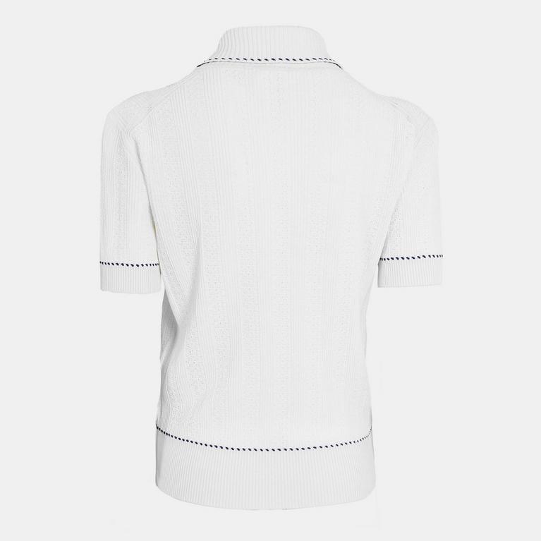 Alex SS Wovn Polo Ld53