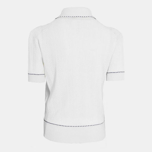 Alex SS Wovn Polo Ld53