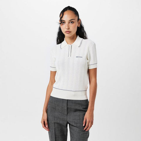 Alex SS Wovn Polo Ld53