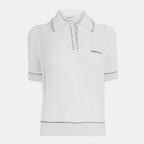 Alex SS Wovn Polo Ld53