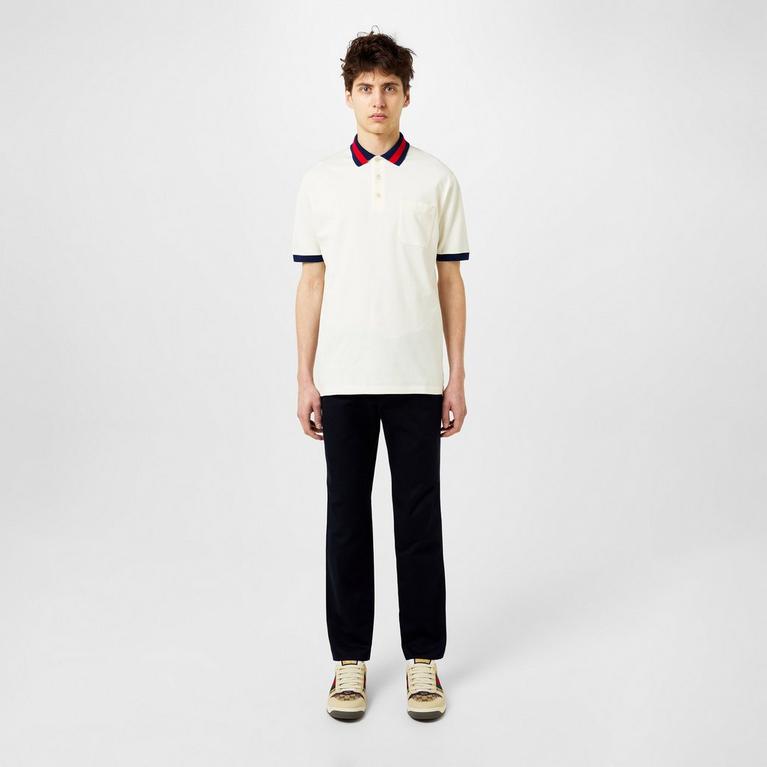 Web Collar Polo Shirt