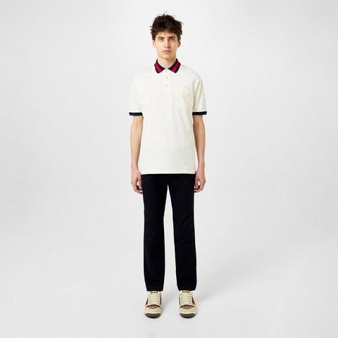 Web Collar Polo Shirt