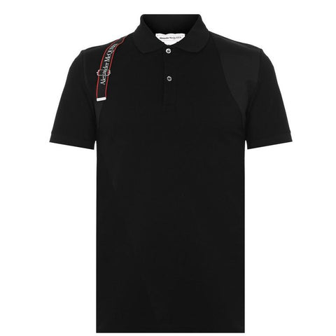Alexander McQueen Tape Harness Polo Shirt