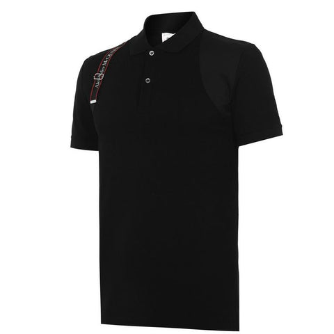 Alexander McQueen Tape Harness Polo Shirt