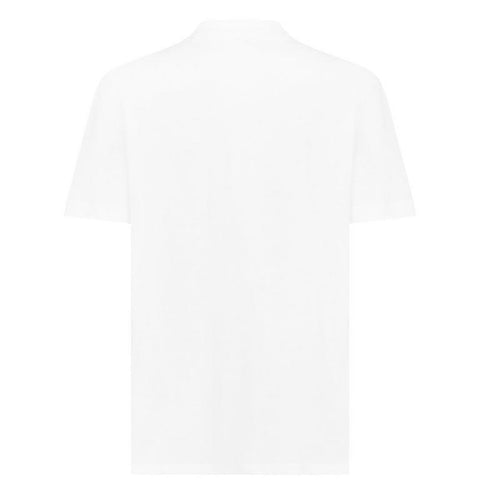 Men's Plain Cotton Tape Button Polo Shirt