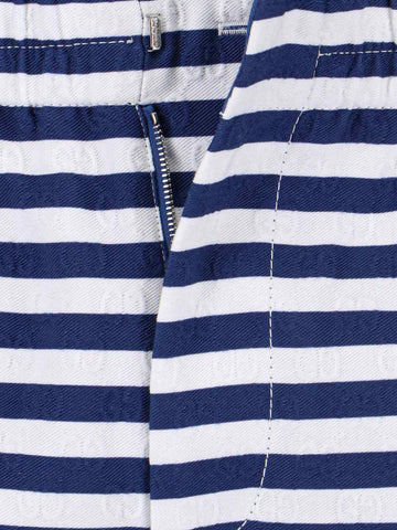 'GG' Striped Shorts