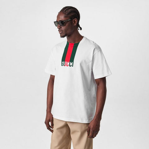 Stripe Web T-Shirt