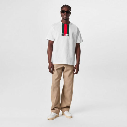 Stripe Web T-Shirt