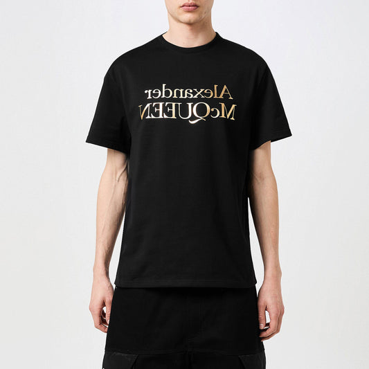 Alexander McQueen Foil Logo T-Shirt