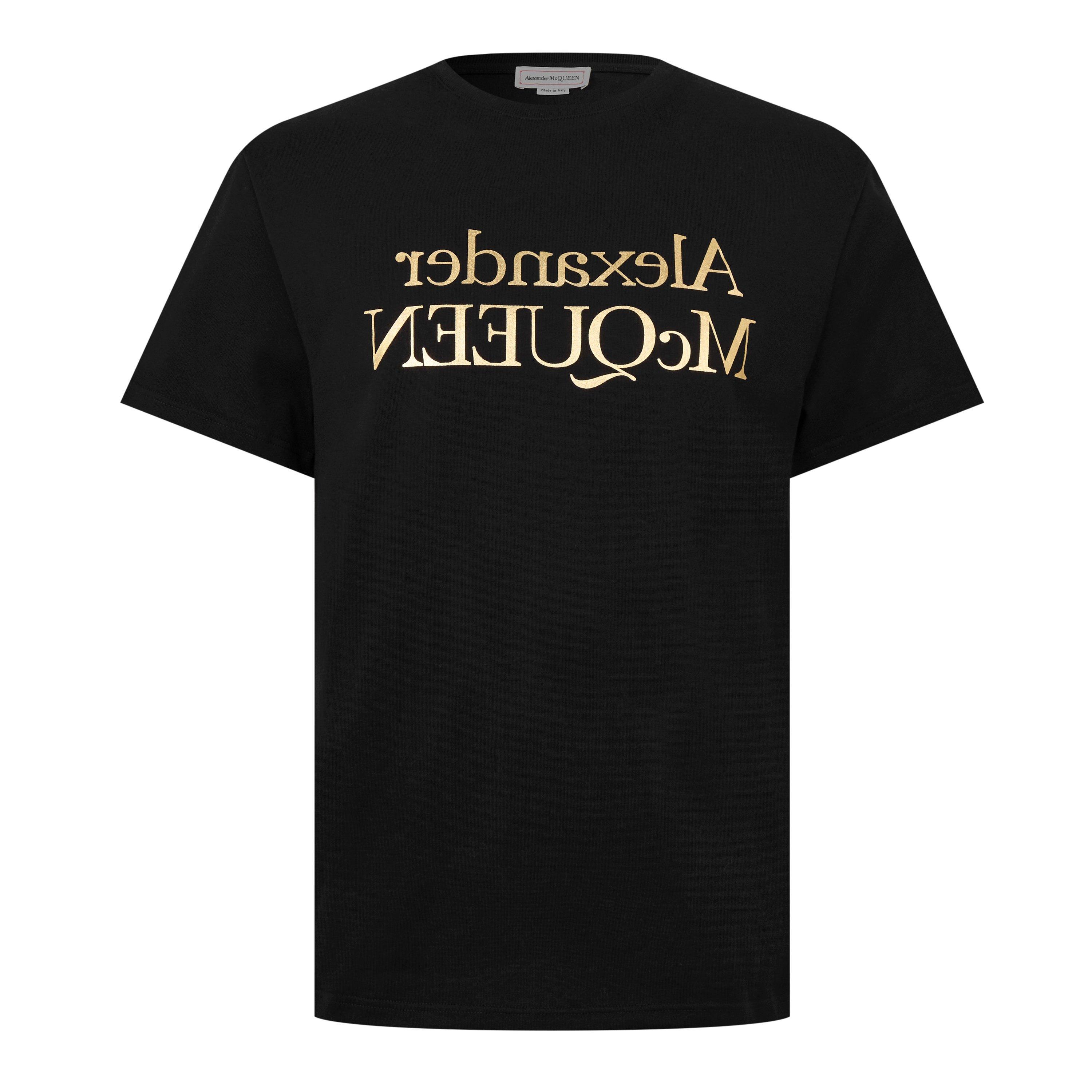 Alexander McQueen Foil Logo T-Shirt