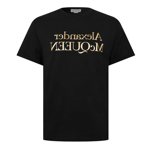 Alexander McQueen Foil Logo T-Shirt