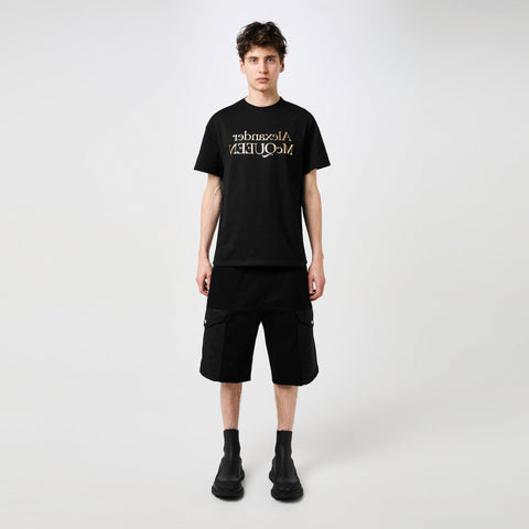 Alexander McQueen Foil Logo T-Shirt