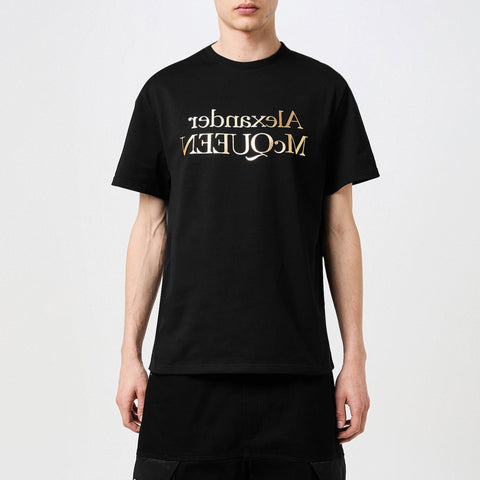 Alexander McQueen Foil Logo T-Shirt