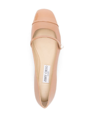 Elisa leather ballerina shoes