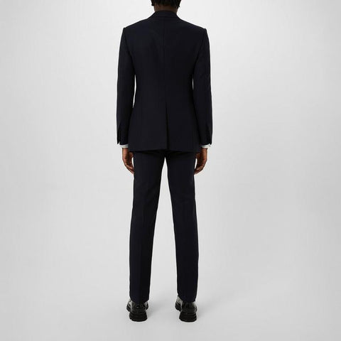 Neat Shoulder Double-Breasted Jacket.
