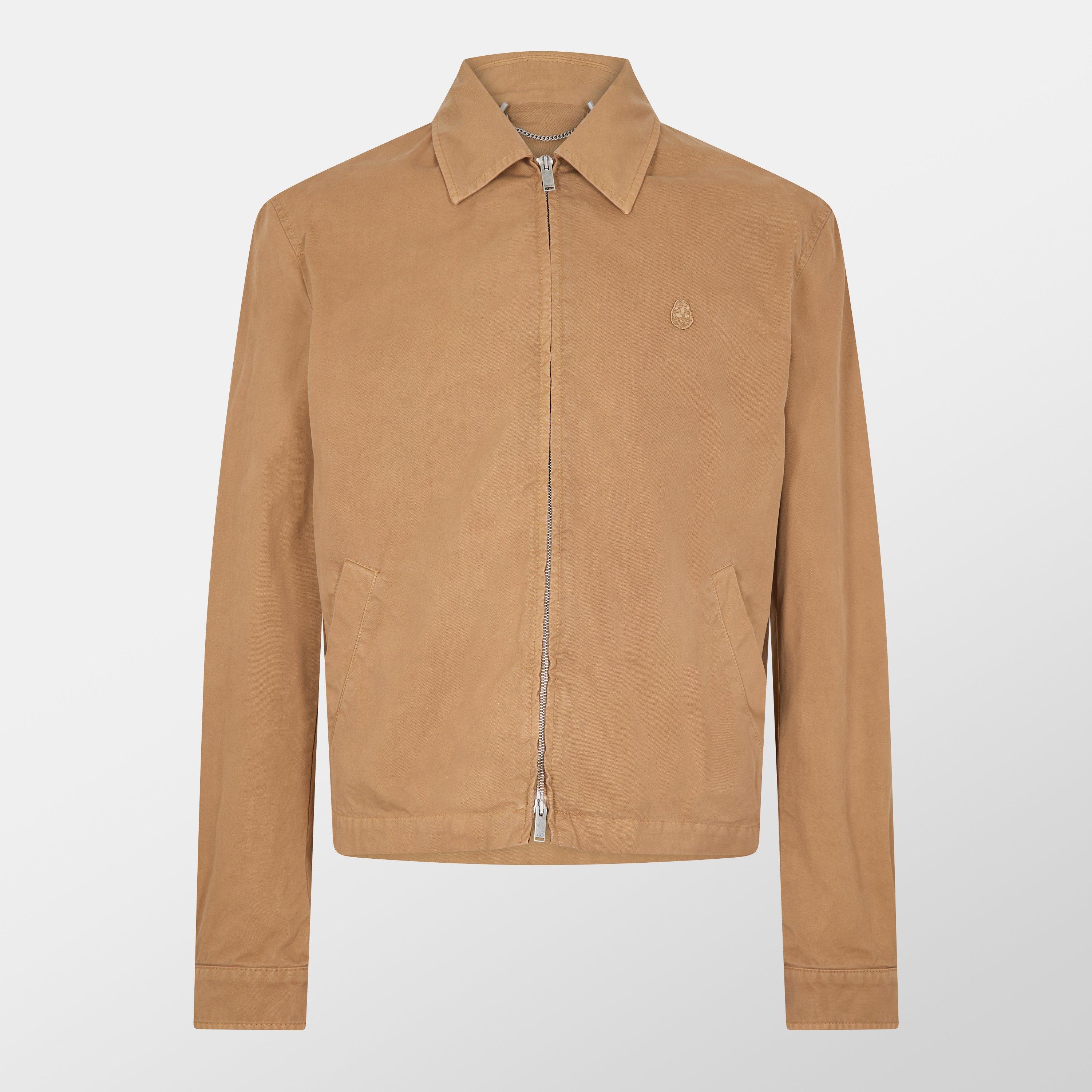 Alexander McQueen Alex Emb Zip Ovrshrt Sn52