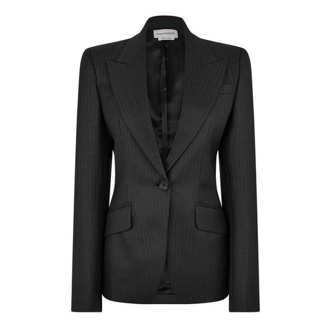 Alexander McQueen Pinstripe Blazer