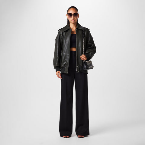 Alexander McQueen Aviator Bomber Jacket