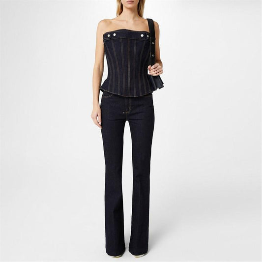COLD WASH - Alexander McQueen - Denim Flare Jeans
