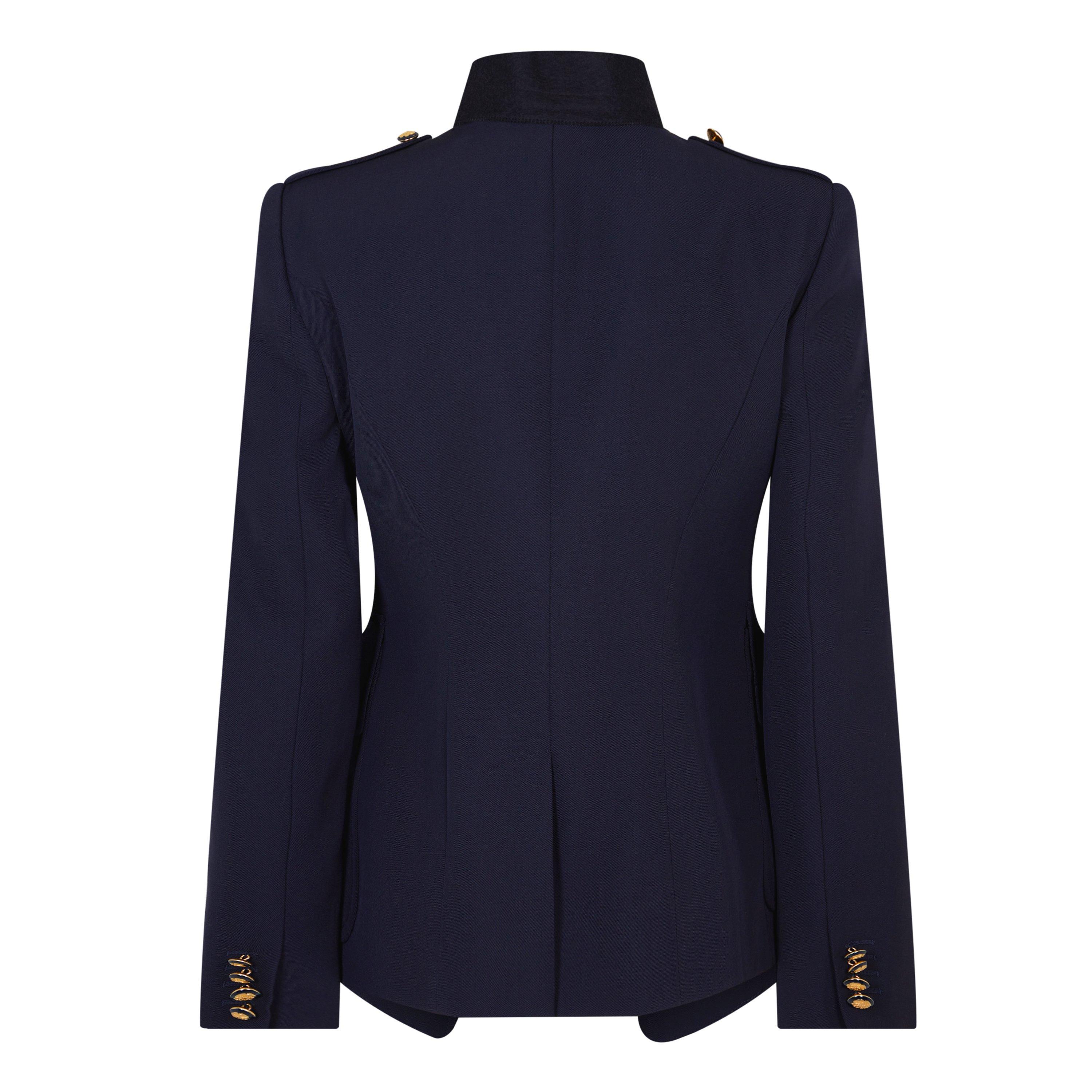 Asymmetrical Military Jacket
